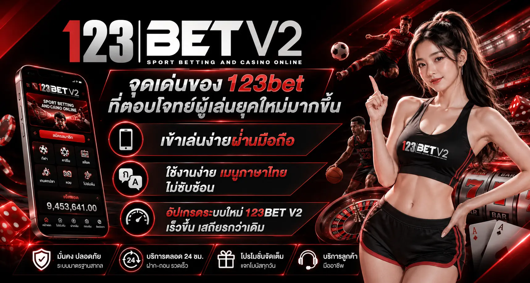 จุดเด่นของ 123bet